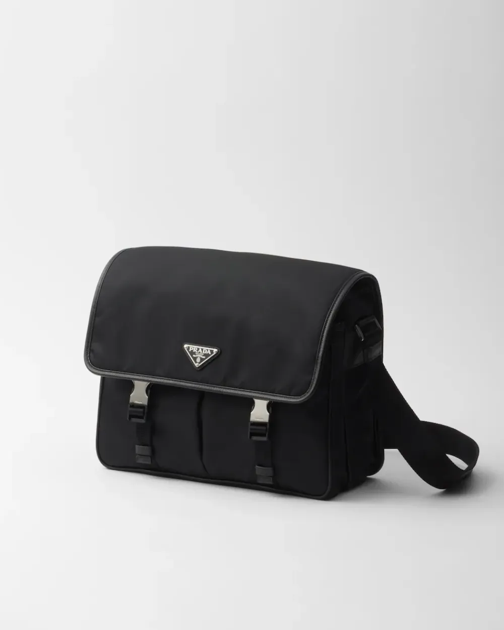 Hombre Prada COLECCIÓN MASCULINA|BOLSOS MENSAJEROS^Bolso Bandolera De Re-nylon Y Piel Saffiano