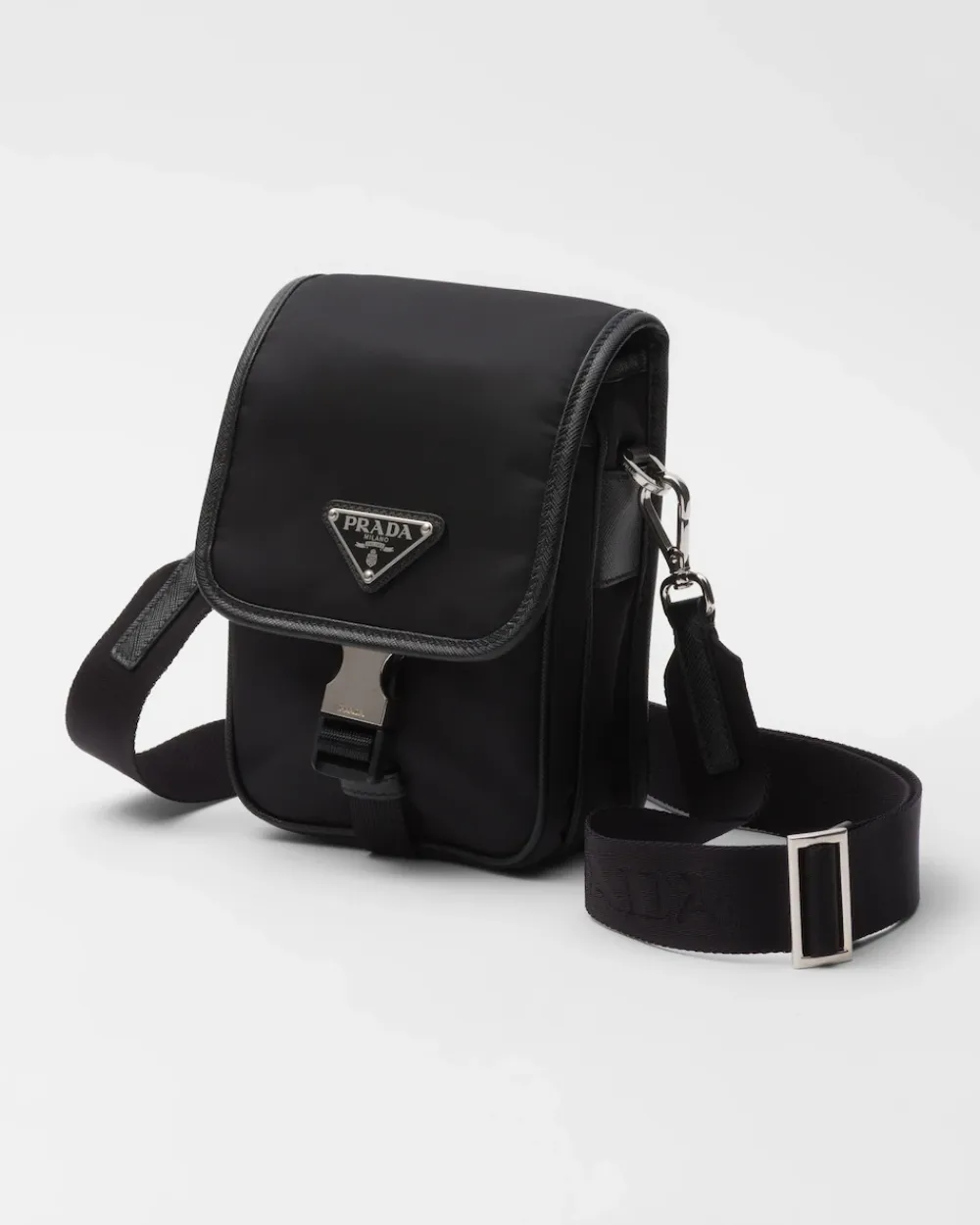 Hombre Prada COLECCIÓN MASCULINA|BOLSOS MENSAJEROS^Bolso Bandolera De Re-nylon Y Piel Saffiano