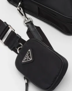Hombre Prada COLECCIÓN MASCULINA|BOLSOS MENSAJEROS^Bolso Bandolera De Re-nylon Y Piel Saffiano