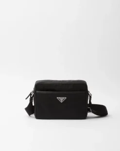 Hombre Prada COLECCIÓN MASCULINA|BOLSOS MENSAJEROS^Bolso Bandolera De Re-nylon Y Piel Saffiano
