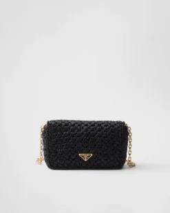 Mujer Prada PRADA SUMMER BAGS|BOLSOS DE HOMBRO^Bolso Bandolera De Tejido Trenzado