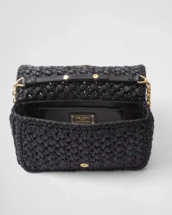 Mujer Prada PRADA SUMMER BAGS|BOLSOS DE HOMBRO^Bolso Bandolera De Tejido Trenzado