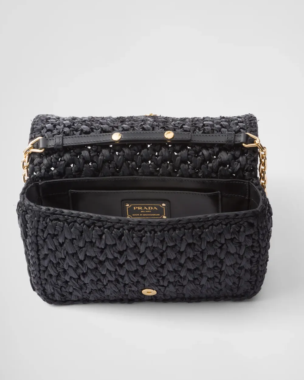 Mujer Prada PRADA SUMMER BAGS|BOLSOS DE HOMBRO^Bolso Bandolera De Tejido Trenzado