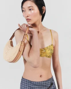 Mujer Prada PRADA SUMMER BAGS|BOLSOS DE HOMBRO^Bolso Bandolera En Tejido Trenzado Arqué