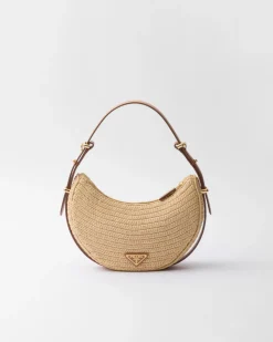 Mujer Prada PRADA SUMMER BAGS|BOLSOS DE HOMBRO^Bolso Bandolera En Tejido Trenzado Arqué