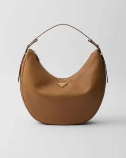Mujer Prada PRADA ARQUE’|BOLSOS DE HOMBRO^Bolso Bandolera Grande De Piel