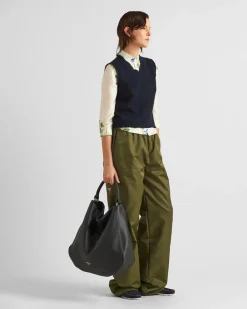Mujer Prada BOLSOS DE HOMBRO|BOLSOS DE HOMBRO^Bolso Bandolera Grande De Piel