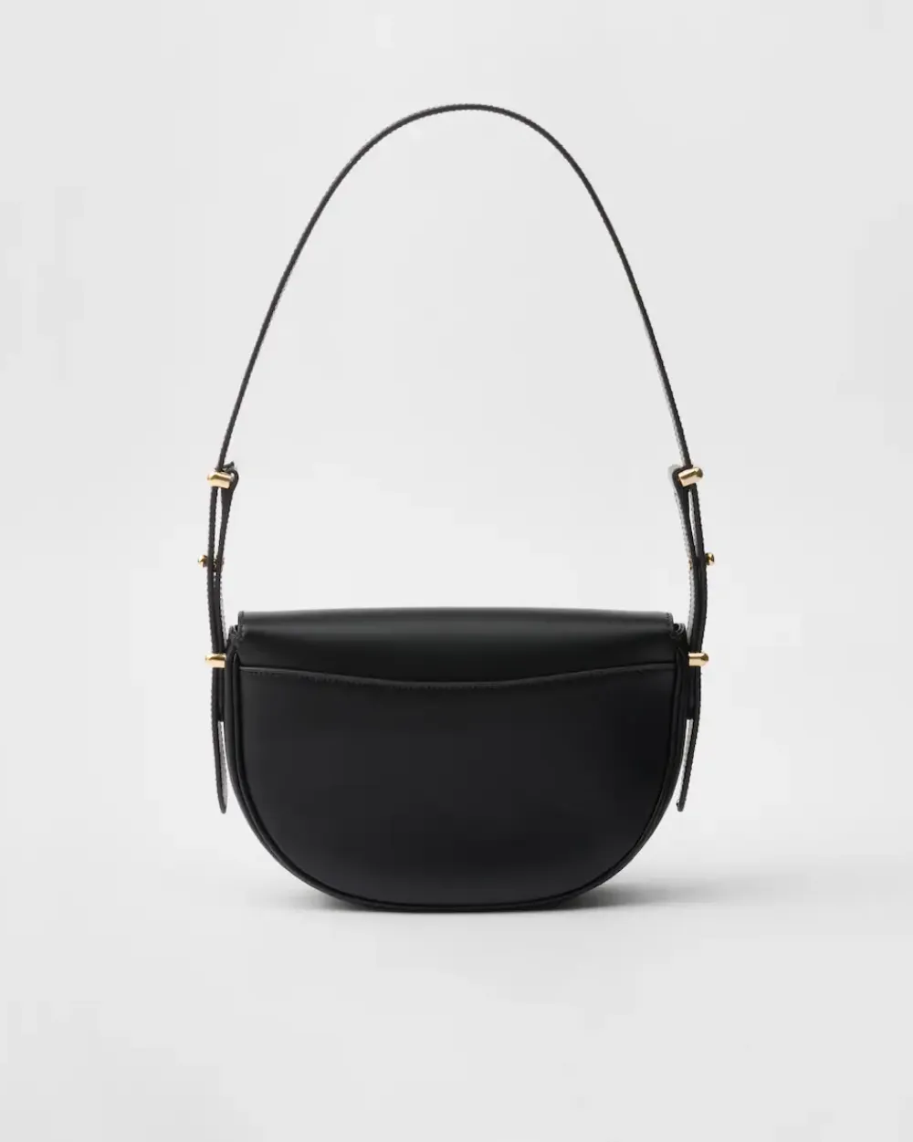 Mujer Prada PRADA ARQUE’|BOLSOS DE HOMBRO^Bolso Bandolera Arqué De Piel Con Solapa