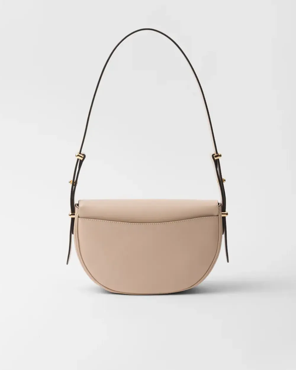 Mujer Prada PRADA ARQUE’|BOLSOS DE HOMBRO^Bolso Bandolera Arqué De Piel Con Solapa