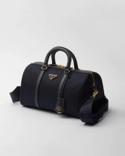 Mujer Prada COLECCIÓN FEMENINA|BOLSOS CON ASA SUPERIOR^Bolso Con Asa Re-edition 1978 Mediano De Re-nylon Y Piel Saffiano