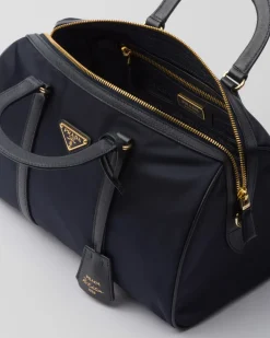 Mujer Prada COLECCIÓN FEMENINA|BOLSOS CON ASA SUPERIOR^Bolso Con Asa Re-edition 1978 Mediano De Re-nylon Y Piel Saffiano