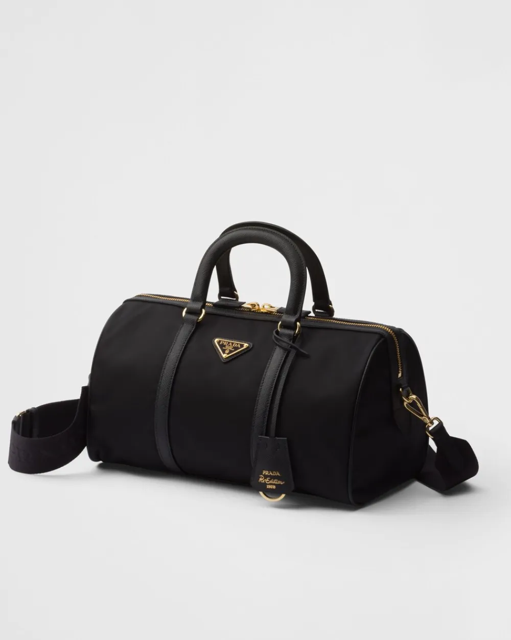 Mujer Prada BOLSOS CON ASA SUPERIOR|BOLSOS CON ASA SUPERIOR^Bolso Con Asa Re-edition 1978 Mediano De Re-nylon Y Piel Saffiano