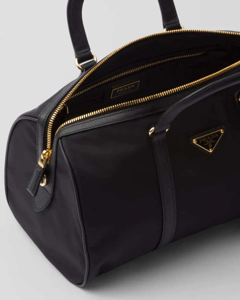 Mujer Prada BOLSOS CON ASA SUPERIOR|BOLSOS CON ASA SUPERIOR^Bolso Con Asa Re-edition 1978 Mediano De Re-nylon Y Piel Saffiano