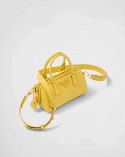 Mujer Prada MINIBOLSOS|MINIBOLSOS^Bolso Con Asa Superior De Piel Saffiano