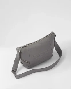 Hombre Prada BOLSOS MENSAJEROS^Bolso Con Bandolera De Piel