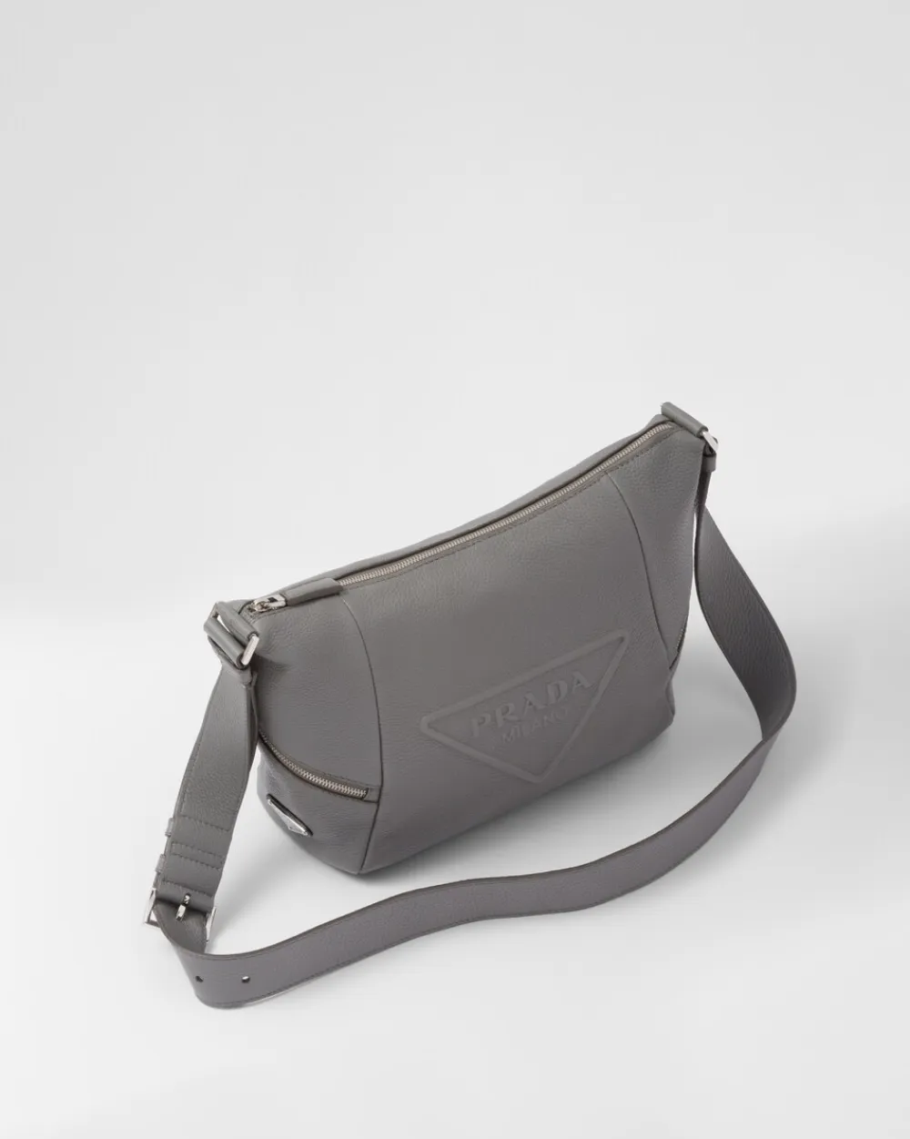 Hombre Prada BOLSOS MENSAJEROS^Bolso Con Bandolera De Piel
