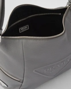 Hombre Prada BOLSOS MENSAJEROS^Bolso Con Bandolera De Piel