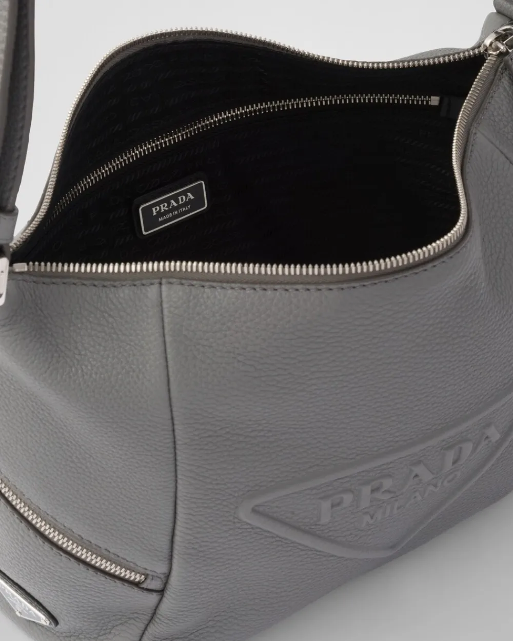 Hombre Prada BOLSOS MENSAJEROS^Bolso Con Bandolera De Piel