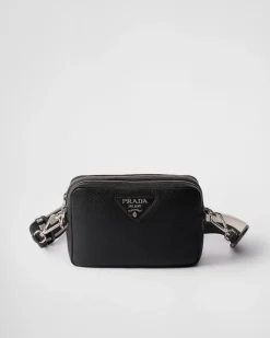 Mujer Prada BOLSOS DE HOMBRO|BOLSOS DE HOMBRO^Bolso Con Bandolera De Piel
