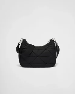 Mujer Prada COLECCIÓN FEMENINA|BOLSOS DE HOMBRO^Bolso Con Forma De Saco De Re-nylon Acolchado