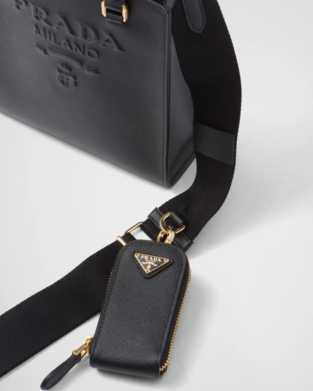 Mujer Prada MINIBOLSOS|MINIBOLSOS^Bolso De Mano Pequeño En Piel Saffiano