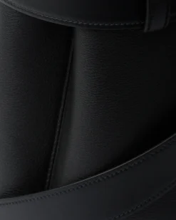 Prada PRADA BUCKLE^Bolso De Piel Mediano Buckle Con Cinturón