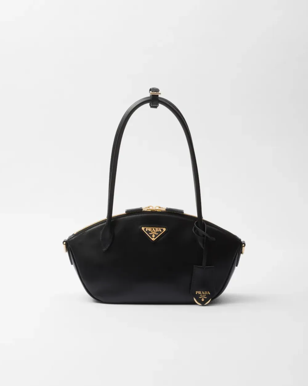 Mujer Prada BOLSOS CON ASA SUPERIOR|BOLSOS CON ASA SUPERIOR^Bolso De Piel Pequeño