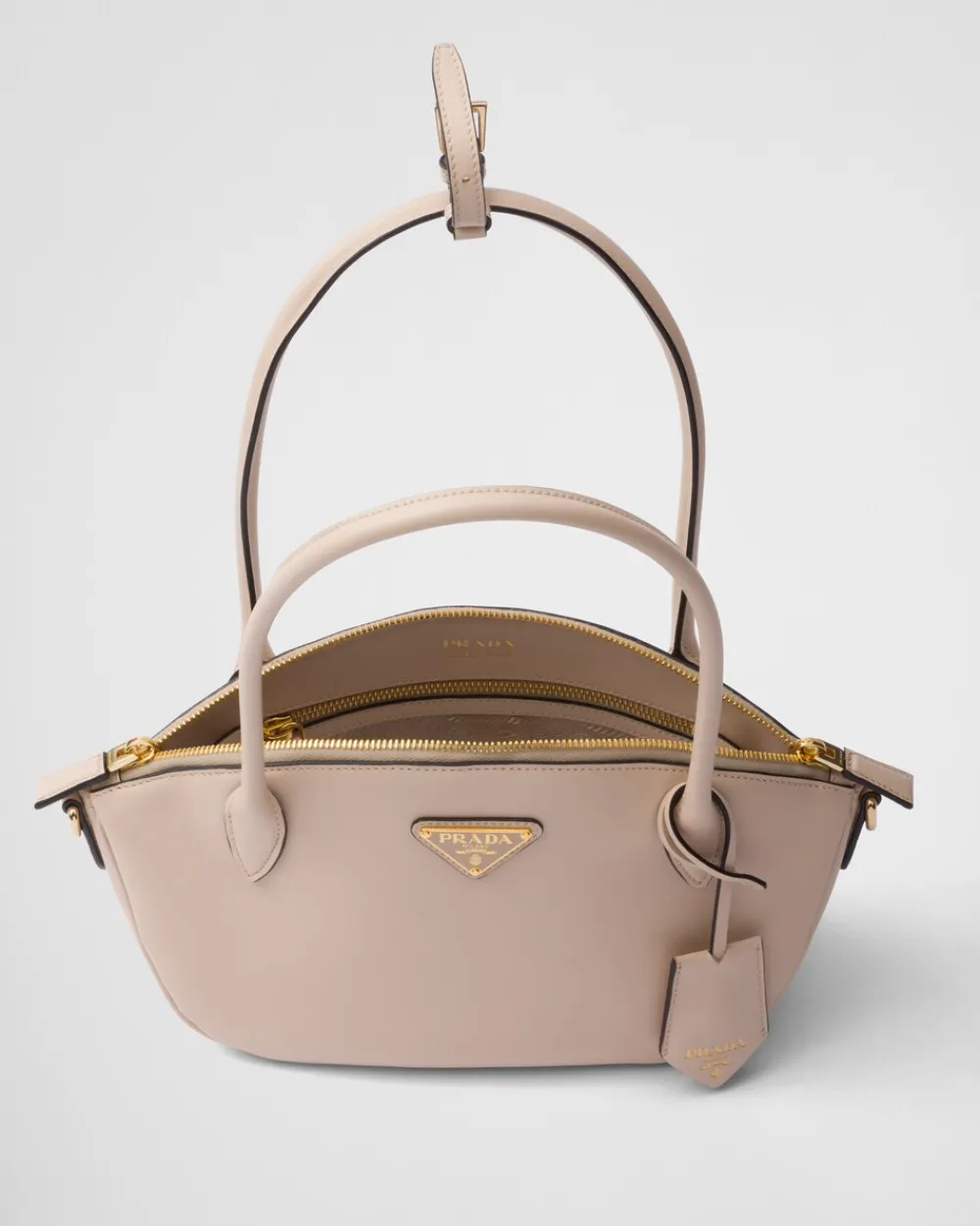 Mujer Prada BOLSOS CON ASA SUPERIOR|BOLSOS CON ASA SUPERIOR^Bolso De Piel Pequeño