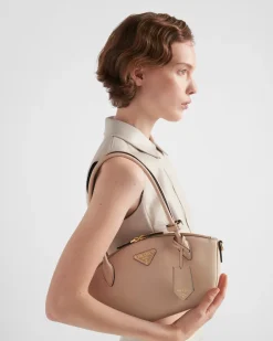 Mujer Prada BOLSOS CON ASA SUPERIOR|BOLSOS CON ASA SUPERIOR^Bolso De Piel Pequeño