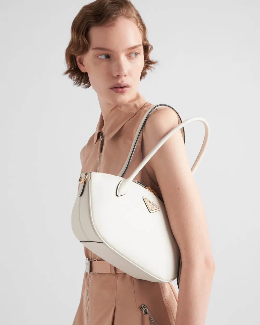 Mujer Prada BOLSOS CON ASA SUPERIOR|BOLSOS CON ASA SUPERIOR^Bolso De Piel Pequeño