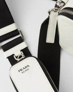 Hombre Prada BOLSOS MENSAJEROS^Bolso De Piel Brique