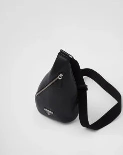 Hombre Prada MOCHILAS Y RIÑONERAS^Bolso De Piel Cross