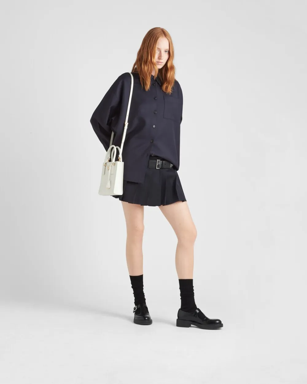 Mujer Prada MINIBOLSOS|MINIBOLSOS^Bolso De Piel Saffiano