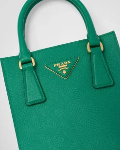 Mujer Prada MINIBOLSOS|MINIBOLSOS^Bolso De Piel Saffiano