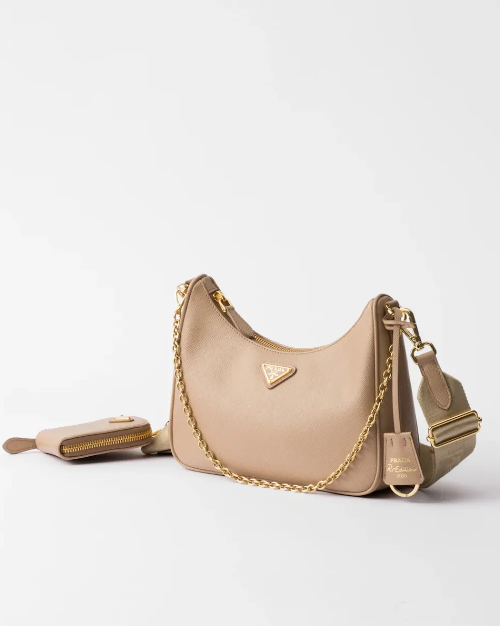 Mujer Prada PRADA RE-EDITION|BOLSOS DE HOMBRO^Bolso De Piel Saffiano Re-edition 2005