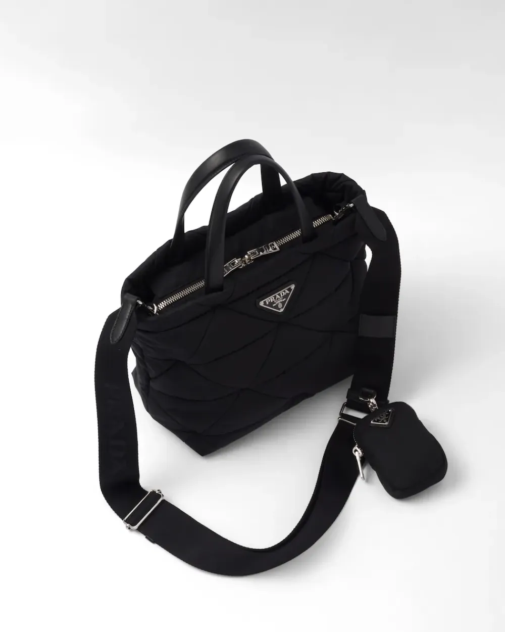 Mujer Prada COLECCIÓN FEMENINA|BOLSOS GRANDES^Bolso De Re-nylon Acolchado