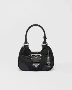 Mujer Prada MINIBOLSOS|MINIBOLSOS^Bolso De Re-nylon Y Piel Moon