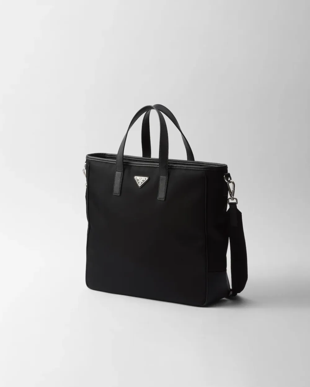 Hombre Prada BOLSOS GRANDES^Bolso De Re-nylon Y Piel Saffiano