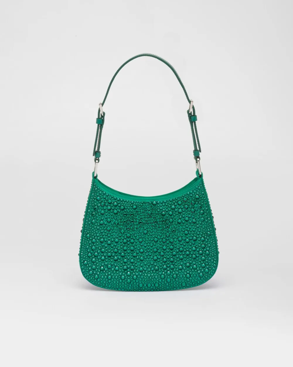 Prada PRADA CLEO^Bolso De Satén Cleo Con Cristales
