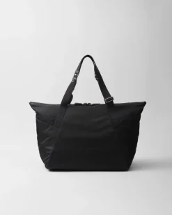 Hombre Prada BOLSOS DE VIAJE|BOLSOS GRANDES^Bolso De Viaje De Re-nylon Y Piel
