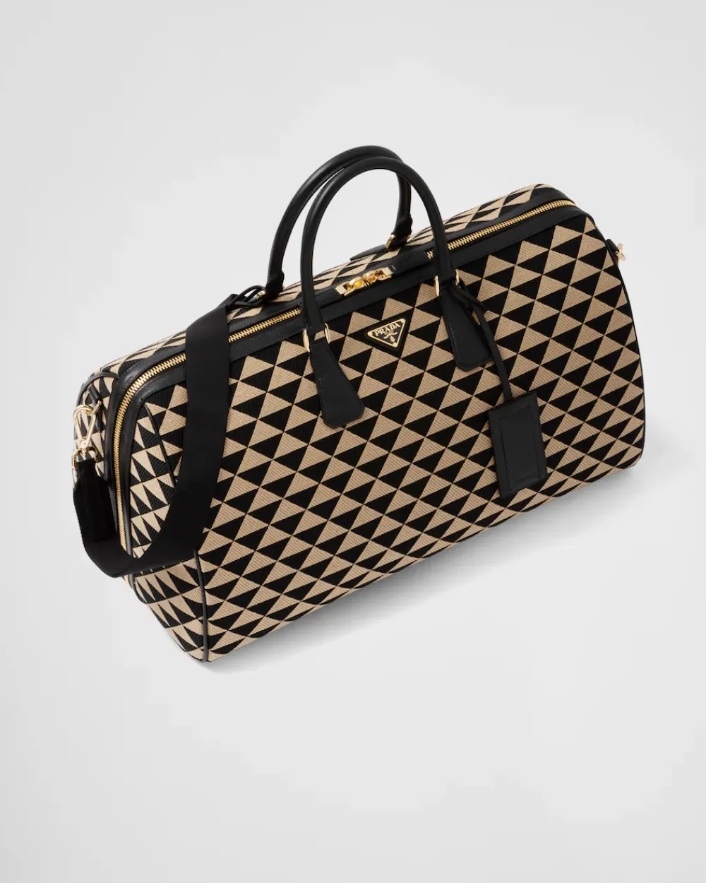Mujer/Hombre Prada BOLSOS DE VIAJE|BOLSOS DE VIAJE^Bolso De Viaje Symbole De Tela Bordada