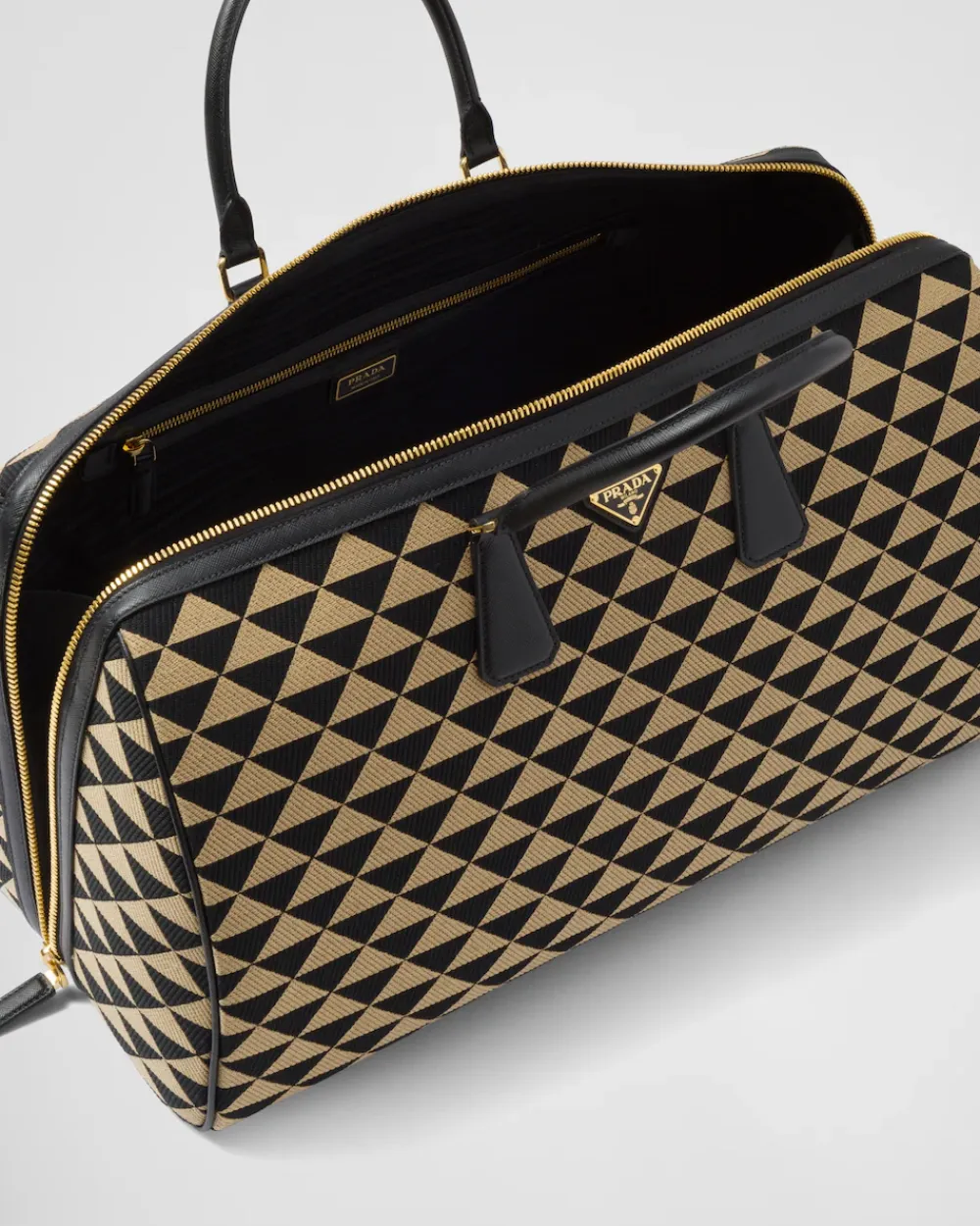 Mujer/Hombre Prada BOLSOS DE VIAJE|BOLSOS DE VIAJE^Bolso De Viaje Symbole De Tela Bordada