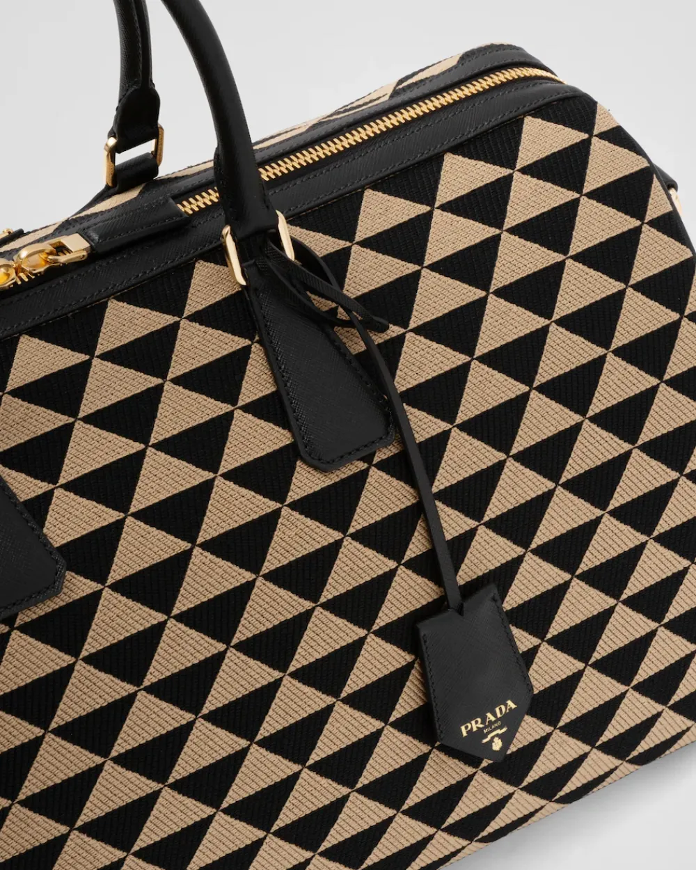 Mujer/Hombre Prada BOLSOS DE VIAJE|BOLSOS DE VIAJE^Bolso De Viaje Symbole De Tela Bordada