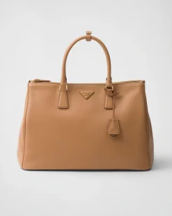 Mujer Prada PRADA GALLERIA|BOLSOS CON ASA SUPERIOR^Bolso Extragrande Galleria De Piel