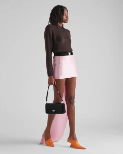 Mujer Prada BOLSOS DE HOMBRO|BOLSOS DE HOMBRO^Bolso Femme De Piel Cepillada De
