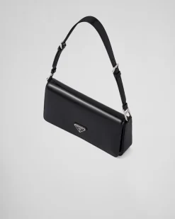 Mujer Prada BOLSOS DE HOMBRO|BOLSOS DE HOMBRO^Bolso Femme De Piel Cepillada De