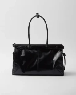 Mujer Prada BOLSOS CON ASA SUPERIOR|BOLSOS CON ASA SUPERIOR^Bolso Grande De Piel