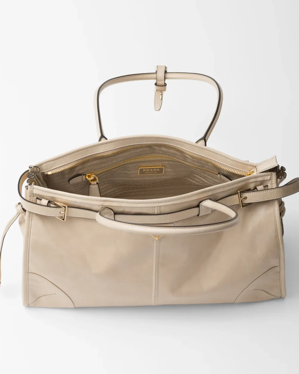 Mujer Prada BOLSOS CON ASA SUPERIOR|BOLSOS CON ASA SUPERIOR^Bolso Grande De Piel