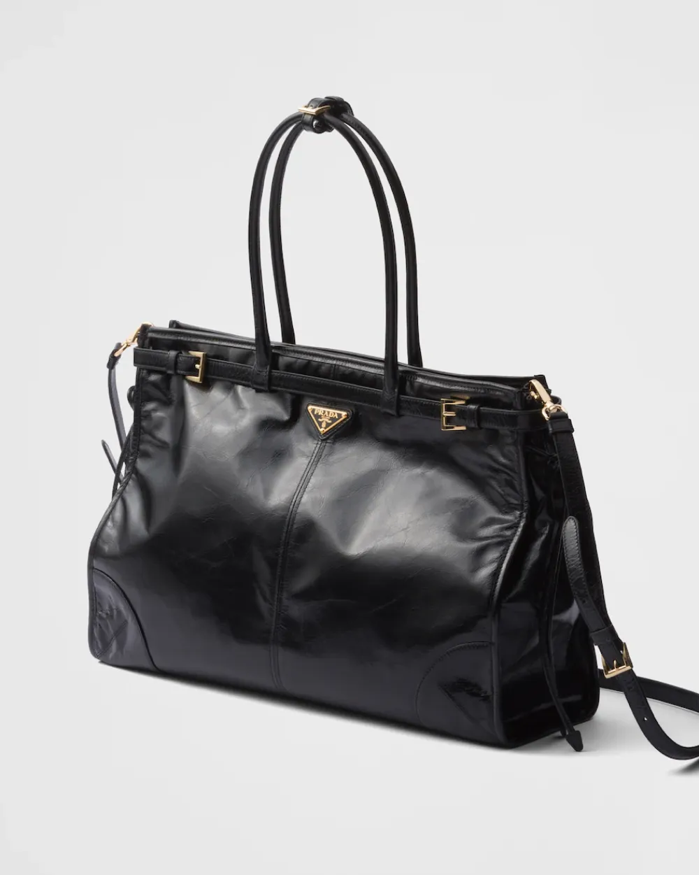 Mujer Prada BOLSOS CON ASA SUPERIOR|BOLSOS CON ASA SUPERIOR^Bolso Grande De Piel