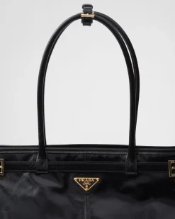 Mujer Prada BOLSOS CON ASA SUPERIOR|BOLSOS CON ASA SUPERIOR^Bolso Grande De Piel